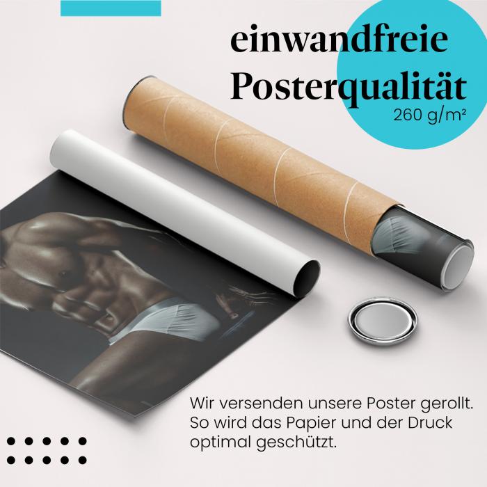 Preview: Mann & Muskeln: Training & Fitness | Postereck 0839